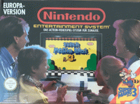 Super Mario Control Deck PAL NES PAL box art